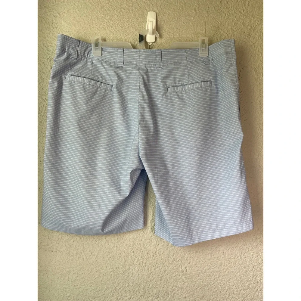 Callaway Men's Golf Shorts Size‎ 42 Blue Striped Lightweight Outdoor